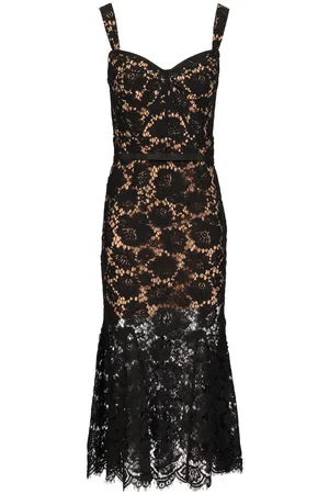 Self-Portrait Lace Midi Dress
