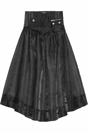 Ganni Long Pocket Skirt