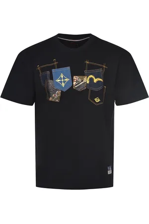 Evisu T-shirt Made Of Cotton.