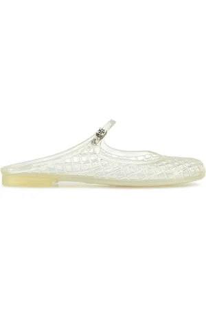 Tory Burch Transparent Rubber Mellow Slippers