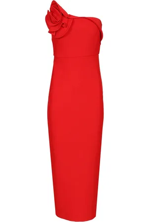 Roland Mouret Crepe Midi Dress