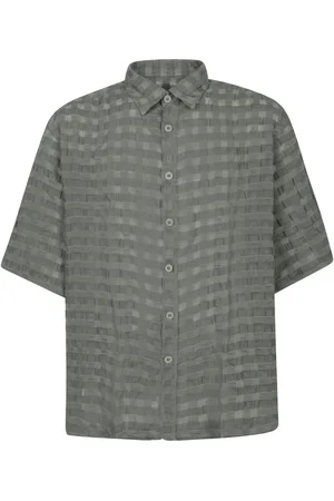 COSTUMEIN Light Grey Linen Shirt