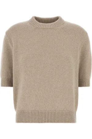 Khaite Cappuccino Cashmere Davin Sweater