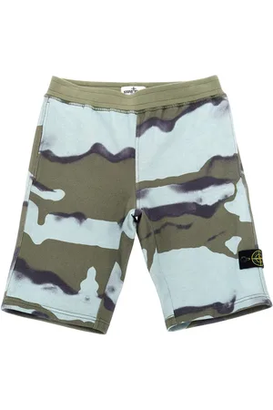 Stone Island Logo Badge Bermuda Shorts