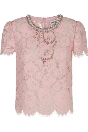 Self-Portrait Lace Top