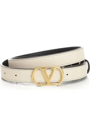 VALENTINO GARAVANI Vlogo Leather Belt