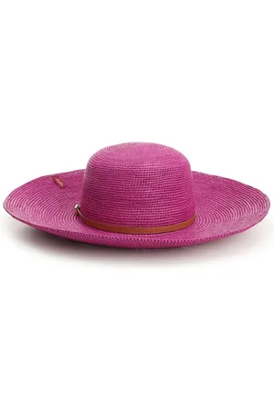 Borsalino Violet-p. crochet/t. larga/crochet P/large Brim