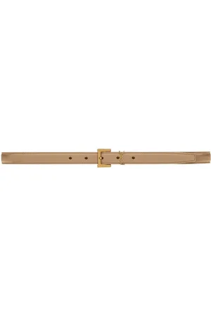 Saint Laurent Monogram Narrow Belt