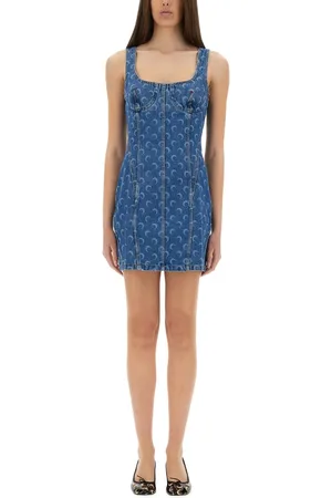 Marine Serre Mini moon Dress