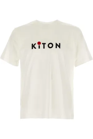 Kiton Logo Embroidery T-shirt