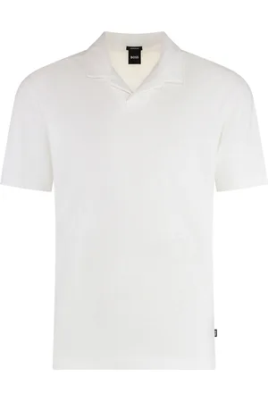 HUGO BOSS Cotton And Linen Polo Shirt