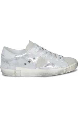 Philippe model Prsx Low Sneakers In Silver