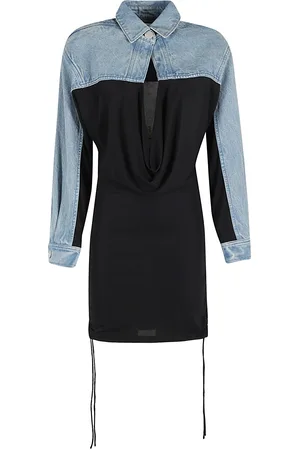 CHRISTOPHER ESBER Deconstruct Denim Cummerbund Shrt