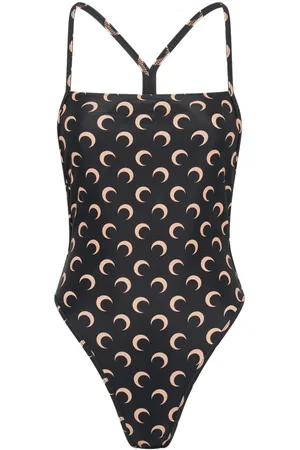 Marine Serre Jersey One-piece Swimsuit