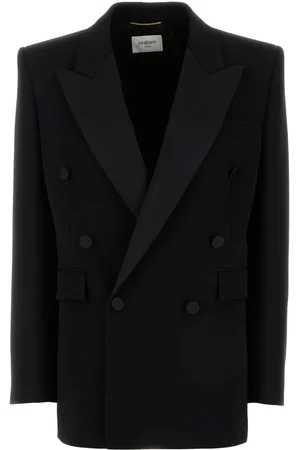 Saint Laurent Black Wool Blazer