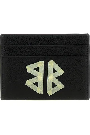 Balenciaga Tape Type Logo Print Card Holder