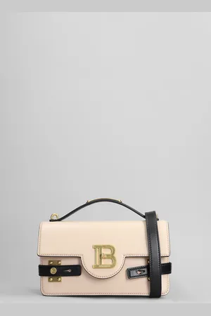 Balmain B Buzz 24 Shoulder Bag In Leather