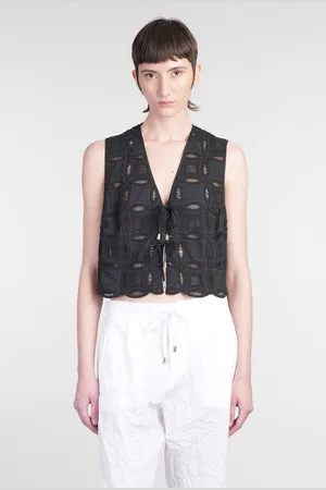 HOLY CAFTAN Vivi Vest In Cotton