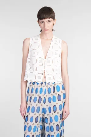 HOLY CAFTAN Vivi Vest In Cotton