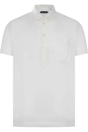 Tom Ford Short Sleeve Silk Polo