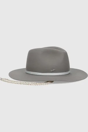 Borsalino Agata Fine Wool Felt With Removable Chain