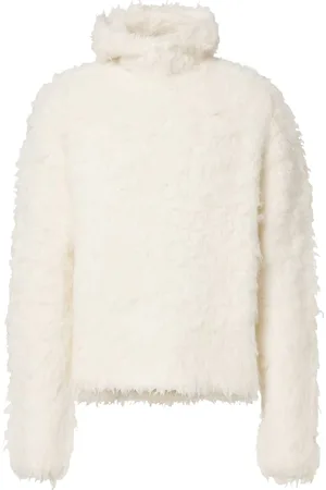 Acne Studios Alpaca Blend Hooded Sweatshirt