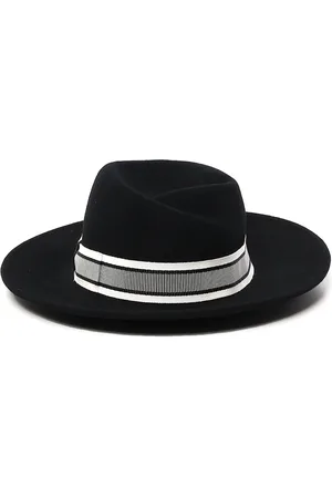 Borsalino Shaved Felt Hat With Shaved Imitation Belt