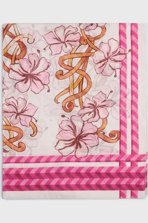 Borsalino Caftano With Flower Motif