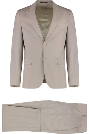 HUGO BOSS Houston Stretch Wool Three-pieces Suit