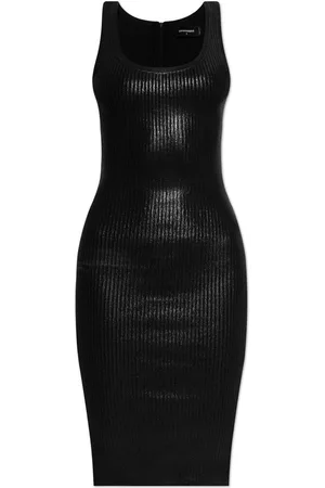 Dsquared2 Sleeveless Ribbed Midi Dress