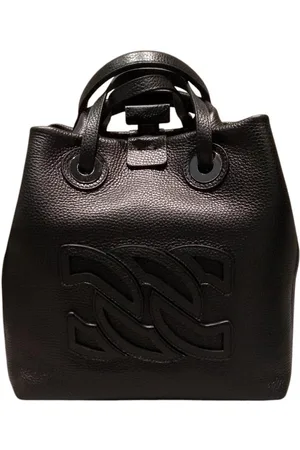 Casadei Logo Patch Top Handle Bag