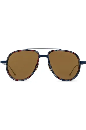 Thom Browne Aviator Frame Sunglasses