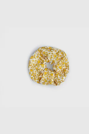 Borsalino Printed Silk Scrunchie