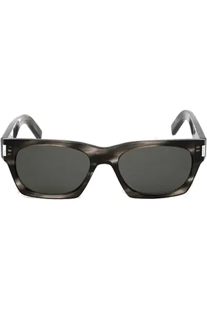 Saint Laurent Eyewear Tortoiseshell Square-frame Sunglasses