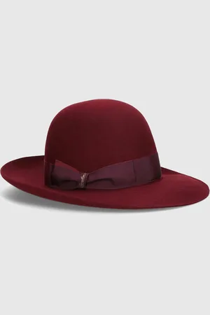 Borsalino Eleonora Large Brim With Twisted Hat Band