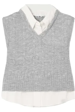 Acne Studios Layered-v-neck Vest