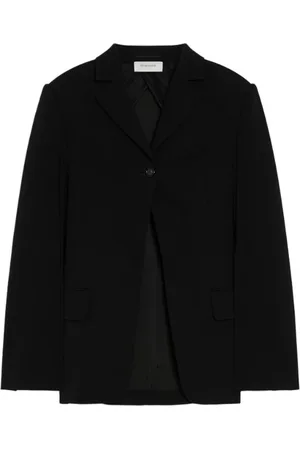 Sportmax Single Breasted Stretch Viscose Blazer
