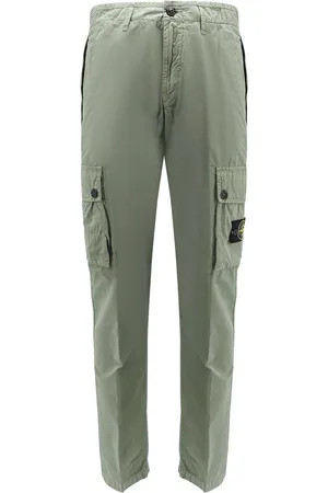 Stone Island Brushed Old Effect Slim Fit Cargo Trousers