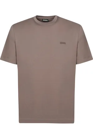 Ermenegildo Zegna Dove Grey Cotton T-shirt