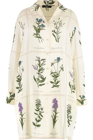 Max Mara Eccesso Printed Crêpe-de-chine Dress