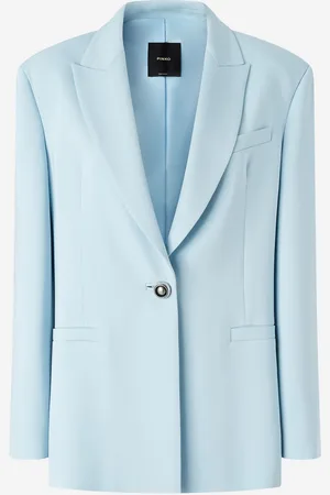 Pinko Stretch Viscose Single-breasted Jacket