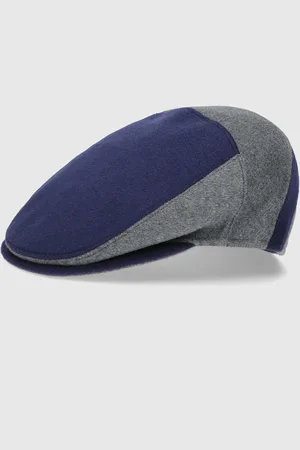 Borsalino Two-toned Vincenzo Soft Flat Cap