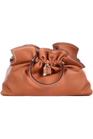 Ermanno Firenze Logo Padlock Tote Bag