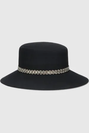 Borsalino Kris Fine Wool Felt With Metal Sequins Hatband