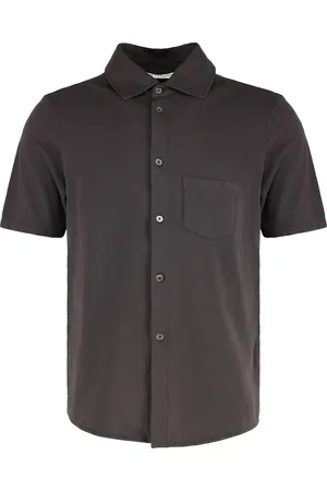 OUR LEGACY Analog Short Sleeve Cotton Shirt