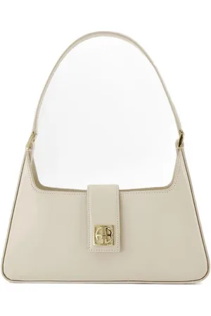 ANINE BING Lou Logo Plaque Shoulder Bag