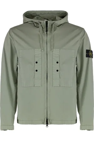 Stone Island Hooded Cotton Jacket