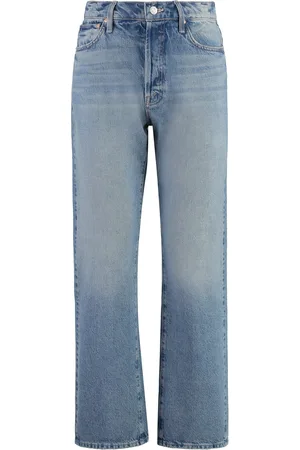 Mother The Ditcher Hover Cropped Jeans