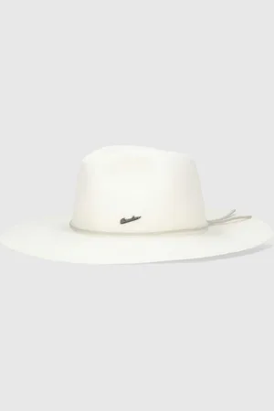 Borsalino Heath Alessandria Brushed Felt With Leather Hatband
