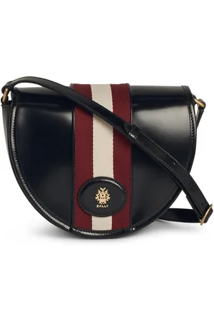 Bally Logo Printed Shoulder Bag